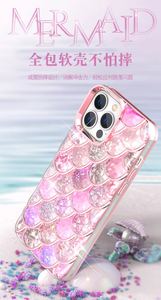 Coque souple TPU galvanisée sirène coque arrière de téléphone portable pour <span class=keywords><strong>iPhone</strong></span> 14 Pro 11 12 13 14 15 Pro Max - Product Image 2