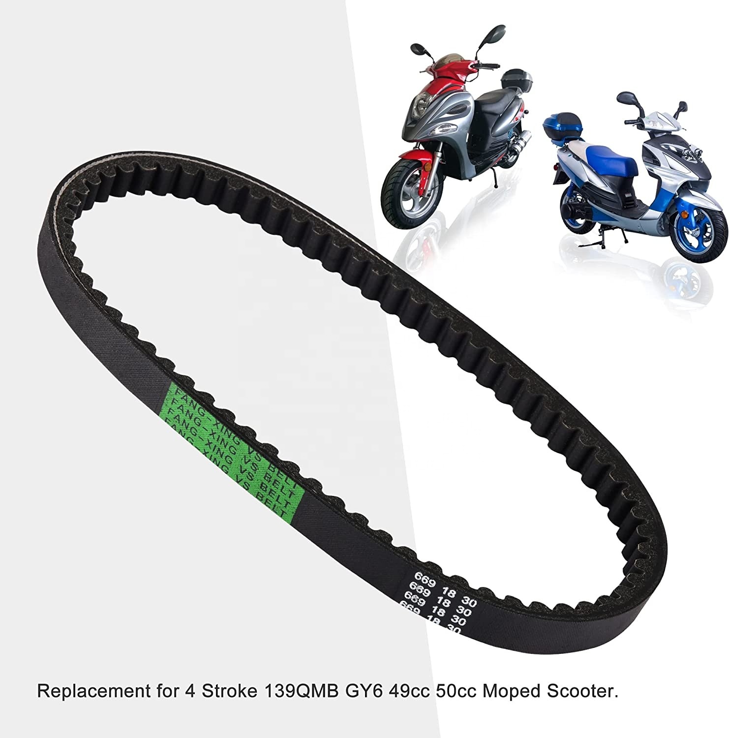 669 Drive Belt 3-Pack For Honda CRF250R & CRF350R - 3/8" Pitch, 669mm Length - View #6