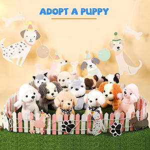 8686 Muñecos de Peluche Baratos Personalizados de Perros Pequeños, Juguetes de Peluche de <span class=keywords><strong>Cachorros</strong></span> para Máquinas de Garra, Regalos para Niños en Cumpleaños y Fiestas de Navidad - Product Image 2