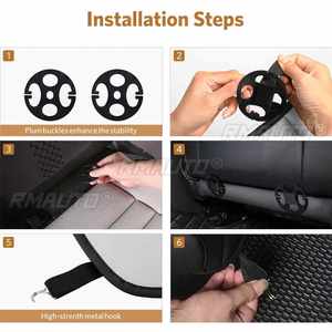 Coussin de siège de voiture en mousse à mémoire de forme pour soulager la douleur sciatique, universel pour siège de voiture et chaise de bureau - Product Image 5