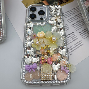 Coque de téléphone antichoc en diamant scintillant à prix de gros pour les nouveaux <span class=keywords><strong>iPhone</strong></span> 18, 17 Pro Max, 16, 15, 14 - Product Image 3