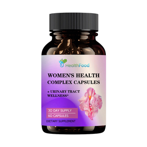 Cápsulas de Complejo para la Salud Femenina con Polvo de Arándano Rojo, Favorecen la Relajación, el Equilibrio y la Función Inmunológica - Product Image 1