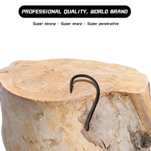 Anzuelo de Pesca KONA Izumezina D10150 con Ojo de Tubo y Anillo, Níquel Negro, Acero con Alto Contenido de Carbono, Anticorrosión, Súper Resistente, para Agua Dulce - Product Image 6