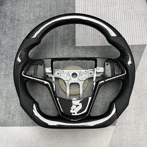 Volante Deportivo de Fibra de Carbono Modificado Personalizado para <span class=keywords><strong>Cadillac</strong></span> ATS-L CT4 CT5 CT6 XT5 XT6, Accesorios de Mejora para el Interior del Automóvil - Product Image 3