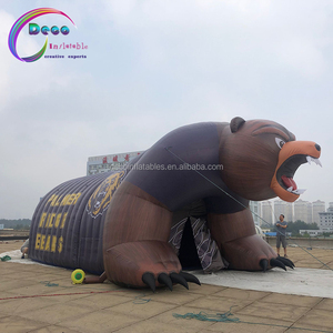 Túnel Inflable de Oso/Túnel Inflable de Casco de Fútbol/Tienda de Campaña Inflable con Forma de Túnel de Fútbol - Product Image 4