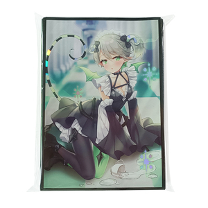 Custom Printed Cartoon Card Sleeve Holographic Art Anime YUGIOH Japanese Trading Card Sleeves