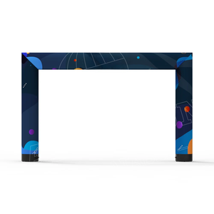Running Fun impresión <span class=keywords><strong>completa</strong></span> Arco al aire libre Entrada inflable Arco Inicio Acabado Arco para eventos - Product Image 6