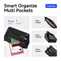 Porte-cartes Mark Ryden, étui pour carte d'identité, pochette, anti-RFID, multifonctionnel, portable, portefeuille multi-emplacements, pochette pour téléphone MR667