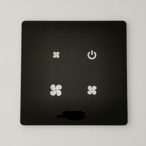 カスタマイズシルクスクリーン印刷家電タッチコントロール機能ボタン強化ガラスパネル - Product Image 5