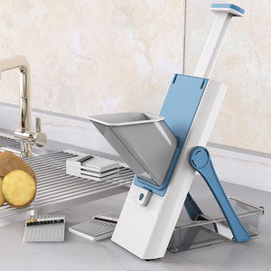 Yeni varış çok fonksiyonlu gıda patates doğrayıcı şeritler <span class=keywords><strong>Julienne</strong></span> Dicer güvenli battaniyeler dilimleme 5 in 1 sebze kesicisi - Product Image 4