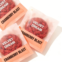 Sac à biscuits personnalisé avec logo, sac thermoscellable pour beignets et gâteaux, emballage alimentaire recyclable de qualité alimentaire pour biscuits