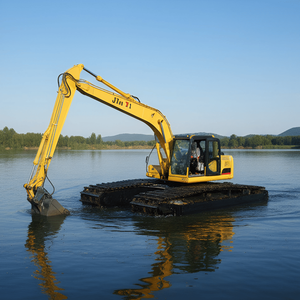 Quad 4x4 amphibie de qualité supérieure, 1000 cm³, 2 places, en <span class=keywords><strong>acier</strong></span> haute résistance, avec ponton d'excavateur, à <span class=keywords><strong>prix</strong></span> compétitif direct usine - Product Image 5