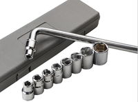 Kaisi-mini clé à douille portable, réparation de voiture, mini usage domestique, boîte à outils manuels kit d'outils 11 pièces