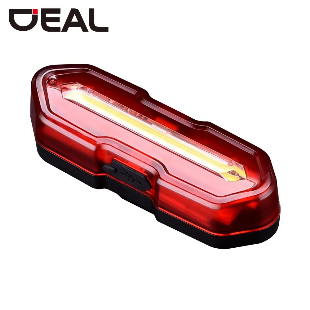 U-Ideal Bike Accessories Wholesale Bright LED Bar USB Rechargeable Blink Bike Back Rear Tail Light For Bicycle And Bike