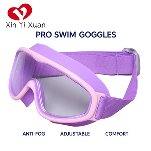 Gafas de natación personalizadas Xinyixuan para niños, antivaho, protección UV, correa ajustable, lentes anchas, gafas de snorkel para piscina y playa - Product Image 5