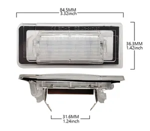 גבוהה כוח לבן Canbus LED רישיון מספר צלחת אורות לאאודי TT MK1 8N/TT Roadster 8N9/TT קופה 8N3