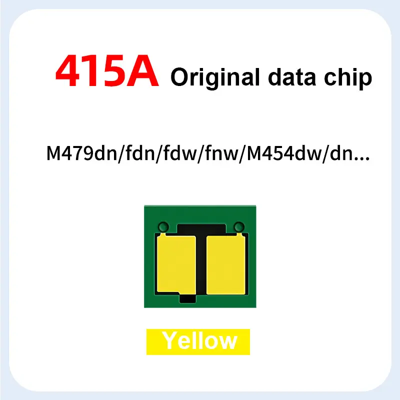 415a 415x Toner Chip W2030a Compatibel Hp Kleur Laserjet Pro M454dw 454nw 454dn Mfp M479fdw 479fnw Tonercartridge Chip
