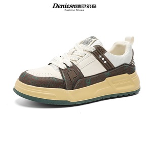 2026 New Style Shoes Sophisticated Style College-Age Fashion Thick-soled Shoes Low Top Lightweight Trendy Casual <b>Sneakers</b> - Product Image 4