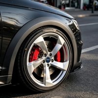 Jantes forgées en alliage d'aluminium argenté de la série RS Blade, SRX 18, 19, 20, 21 pouces, 5x112