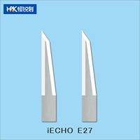 IECHO Serie Wolframkarbid Oszillierende Klinge CNC Vibrierende Schneidklinge für Leder Schaum Karton Digitaler Schneidemaschine, E27