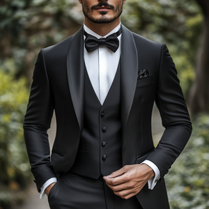 Blazer Formal Elegante para Hombre, Chaqueta de Traje Casual con Diseño Moderno y Corte Entallado para Bodas, Fiestas, Oficina y Eventos Nocturnos - Product Image 6