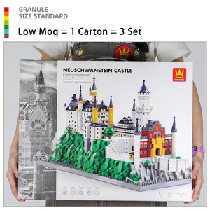 Serie <span class=keywords><strong>de</strong></span> Bloques <span class=keywords><strong>de</strong></span> Construcción del <span class=keywords><strong>Castillo</strong></span> <span class=keywords><strong>de</strong></span> Neuschwanstein, Monumento Mundial, para Mayoristas <span class=keywords><strong>de</strong></span> Juguetes <span class=keywords><strong>de</strong></span> Construcción, Regalos <span class=keywords><strong>de</strong></span> Recuerdo y Distribuidores OEM - Product Image 2