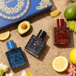 <span class=keywords><strong>Set</strong></span> Regalo 3 X 30ml Profumo da <span class=keywords><strong>Uomo</strong></span> Eau De Toilette Fragranza Legnosa e Floreale di Lunga Durata Colonia Spray per il Corpo di Lusso - Product Image 3