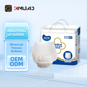 OEM&ODM Female Menstural Pants Pull up Adult Diaper Elastic