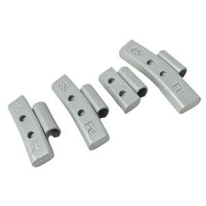 Toolon Nouveau Poids d'équilibrage en acier à clipser 60g Grands poids de roue à clipser pour jantes en alliage - Product Image 1