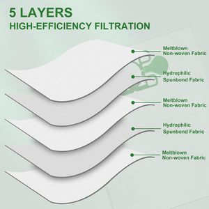 <strong>Vacuum</strong> <strong>Cleaner</strong> Microfibre Dust Bags Compatible With <strong>Henry</strong> Numatic Hetty, Basil, James - Product Image 5