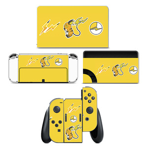 Nintendo Switch Oled Sticker Set Cute Cartoon Skin PVC Protective <b>Film</b> For Game Console - Product Image 3