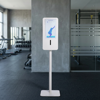 Bodydot Fitness - Appareil de musculation intégré avec écran tactile LCD - Utilisation commerciale - Unisexe - Construction en alliage d'aluminium - Modèle BDF1000 - Santé