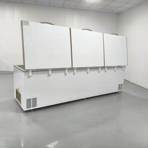 Réfrigérateur, congélateur, réfrigérateur horizontal commercial, réfrigérateur et congélateur à grande capacité avec compartiment supérieur - Product Image 5