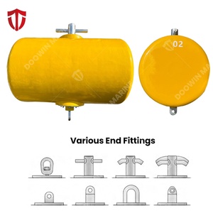 Boa di ormeggio personalizzata a forma di barile, attrezzatura marina offshore, rivestimento in PU, riempita in schiuma - Product Image 4