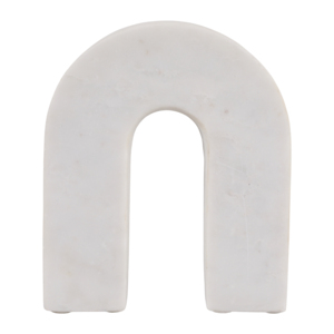 Scultura in Marmo a Forma di Arco, Statuetta Decorativa per Casa e Bagno, Oggetto Decorativo Moderno e Minimalista per Ufficio - Product Image 1