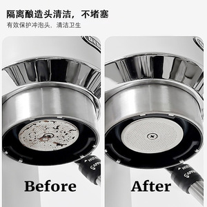 Disques filtrants à café en acier inoxydable Hoya 56 59 61 65 68 mm pour cafetière Moka, pour préparer du café vietnamien - Product Image 4