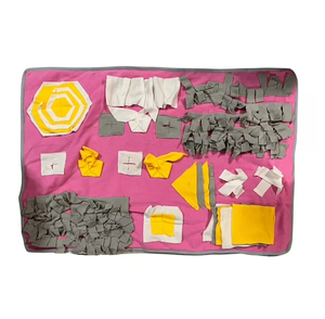 Alfombra olfativa para mascotas, manta de entrenamiento olfativo para perros, almohadilla para olfatear, comedero lento, dispensador de comida, alfombra para aliviar el estrés - Product Image 4