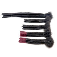 Estensioni per Capelli Indiani Remy 100% di Grado 12A, Dreadlocks per Intrecciare, Vendita all'Ingrosso