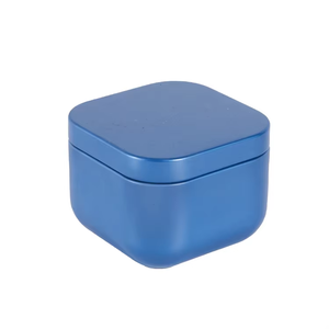 Wholesale Colorful Small Mini Metal Square <strong>Shape</strong> Customized Color Tin Jars <strong>Can</strong> Tinplate Container 10g Loose Leaf Tea <strong>Promotional</strong> - Product Image 3