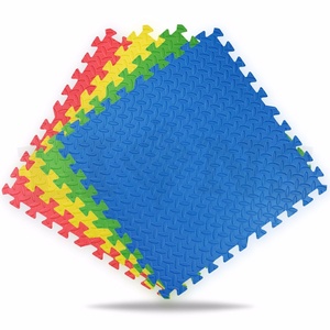 Esteras gruesas no tóxicas de espuma EVA para juegos de bebés y azulejos entrelazados de <span class=keywords><strong>gimnasio</strong></span> en casa - Product Image 1