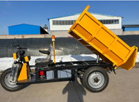 EK1 EK2 EK2.5 tricycle électrique à 3 roues avec benne basculante tracteur électrique mini dumper électrique tricycle cargo