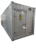 Banco de carga en contenedor de 3MW 3656kW, tipo resistivo/capacitivo, banco de carga ficticio de CA para pruebas de grupos electrógenos