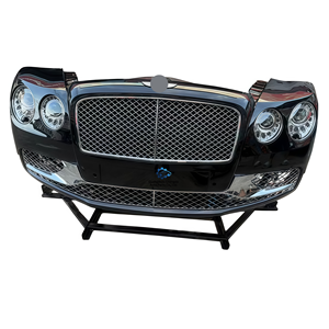 Pour Bentley Flying Spur 2019 modèle calandre voiture pare-chocs phare radiateur plastique pare-chocs garde - Product Image 1
