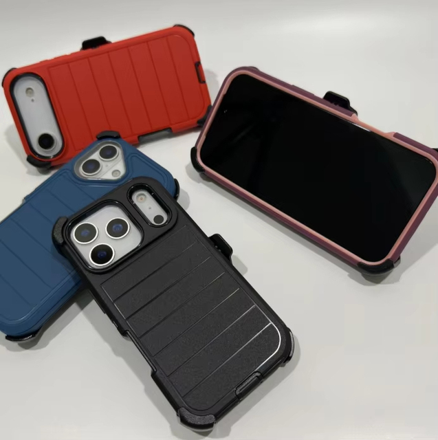 360 Rotation Kickstand Combo Fundas Cover for iPhone 17 16 15 14 13 12 11 Pro Max Defender Phone Case for iphone 17 Pro Max case