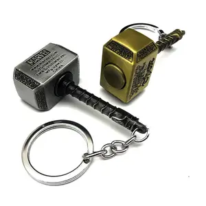 新款雷神锤合金开瓶器挂件雷神创意个性实用汽车钥匙扣批发厂家