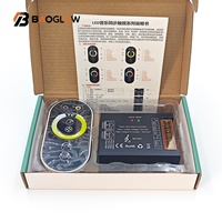Großhandel 2025 Neue Innovation 6-Tasten DC 5V-24V Kabelloser RF-Lauflicht-LED-Mini-CCT-LED-Mini-DC-Lichtstreifen-Dimmer RF-Controller