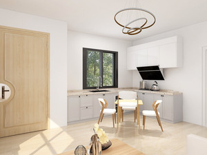 Quacent-casa Modular totalmente ensamblada, Villa pequeña pasiva, casa prefabricada con SIPs, personalizada, acogedora cabaña de troncos con 2 dormitorios - Product Image 2