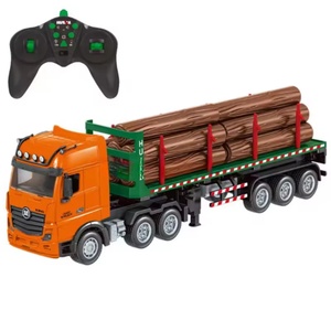 SJY-1312/1313/1317 1/18 9CH Semi-alliage 2.4G RC Camion de transport tout-terrain modèle avec lumières et musique - Product Image 1