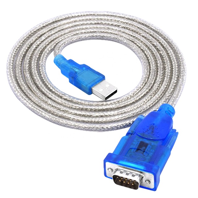 USB 2.0 Type a Male to Standard 9 Pin 9-Pin DB9 RS-232 RS232 Driver Serial Converter Adapter