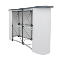 Podium portable économique et léger avec étui de transport pour la publicité